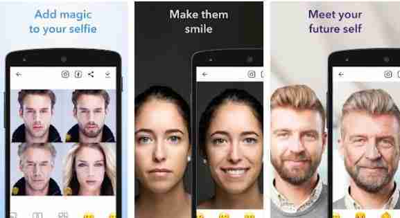 App para cambiar la expresión facial en una foto