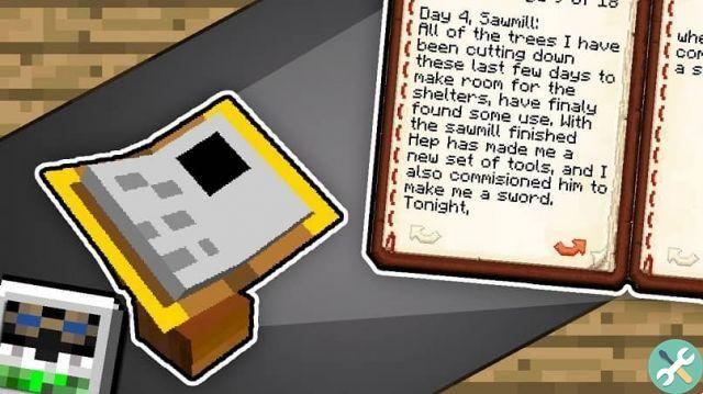 How can I write a book in Minecraft step by step?