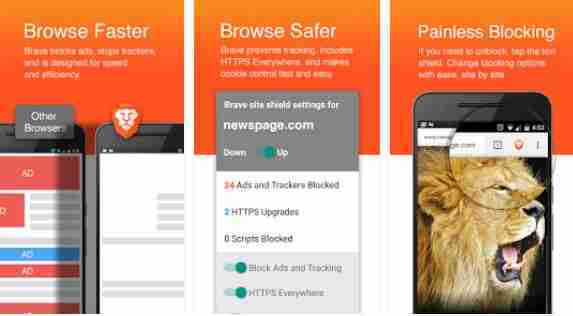 Meilleurs navigateurs Android avec fonctions AdBlock