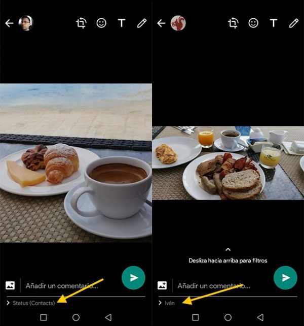 WhatsApp: how not to send photos to the wrong people