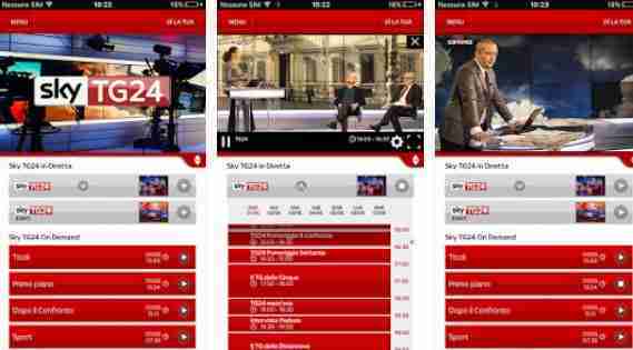 App for SKY: all SKY channels on your Android and iOS smartphone or tablet