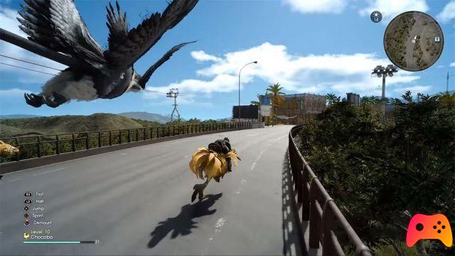 How to get started quickly in Chocosfide in Final Fantasy XV