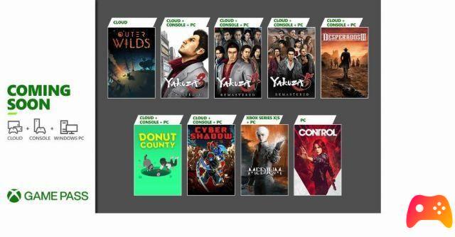 Xbox Game Pass, les nouveautés de la semaine