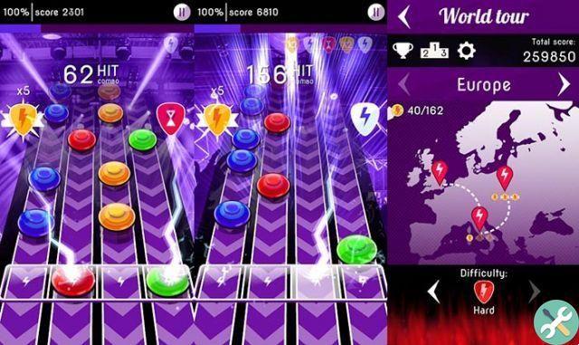 Los 8 mejores juegos de Guitar Hero o Rock Band para Android