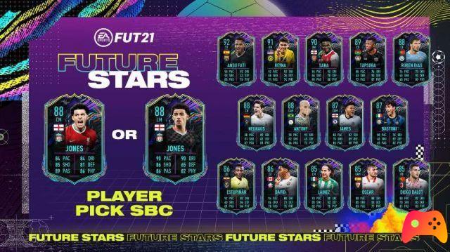 FIFA 21, voici la deuxième équipe des Future Stars!