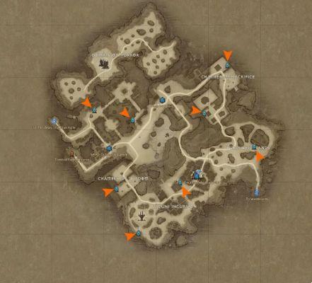 Diablo Immortal Hidden Lairs location guide