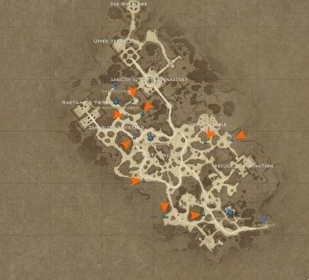 Diablo Immortal Hidden Lairs location guide
