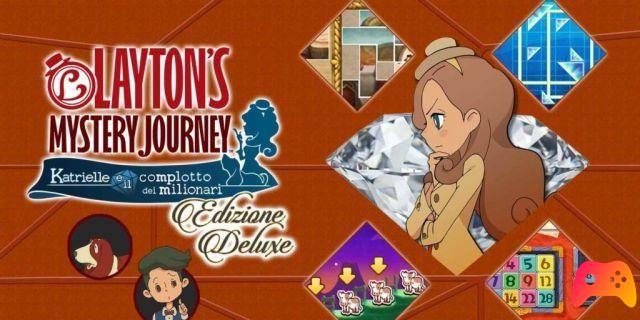 A jornada misteriosa de Layton: Katrielle e a conspiração dos milionários - Edição Deluxe - Revisão