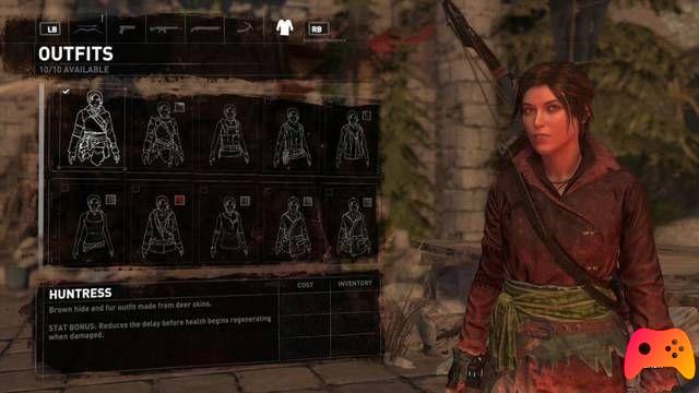 Rise of the Tomb Raider - Como obter todos os conjuntos