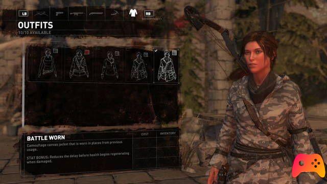 Rise of the Tomb Raider - Comment obtenir tous les ensembles