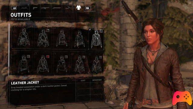 Rise of the Tomb Raider - Como obter todos os conjuntos