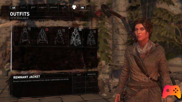 Rise of the Tomb Raider - Como obter todos os conjuntos