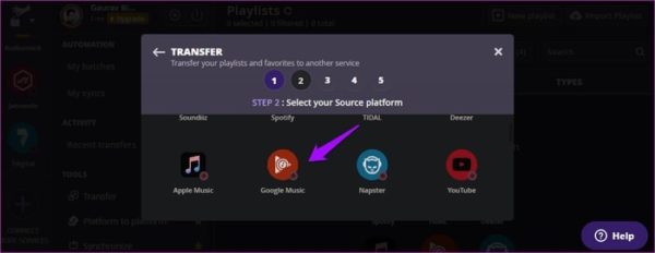 Como transferir listas de reprodução do Google Play Music para o YouTube Music