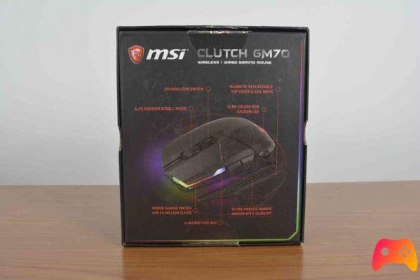 MSI Clutch GM 70 Mouse - Revisão