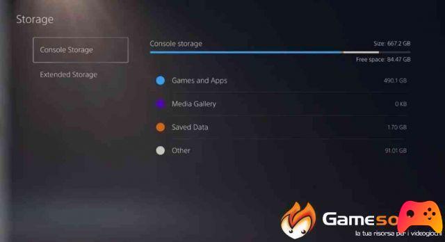Cómo ahorrar espacio en PlayStation 5