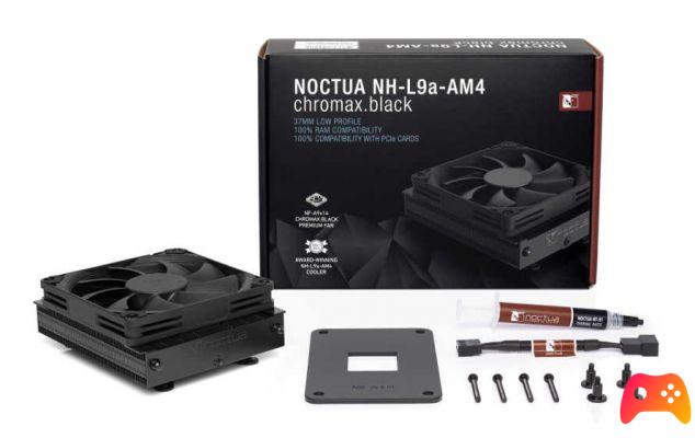 NOCTUA presents NH-L9a-AM4 chromax.black