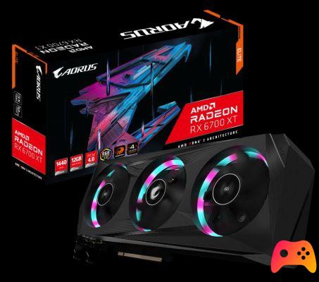 GIGABYTE: aquí está la Aorus Radeon RX 6700 XT ELITE