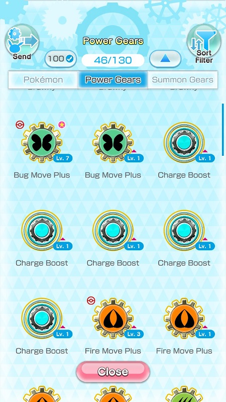 Pokémon Rumble Rush - Upgrading Power Kits