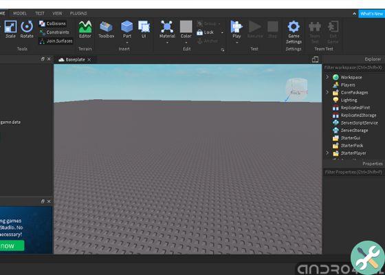 Roblox Studio: Cómo hacer tu propio juego de Roblox