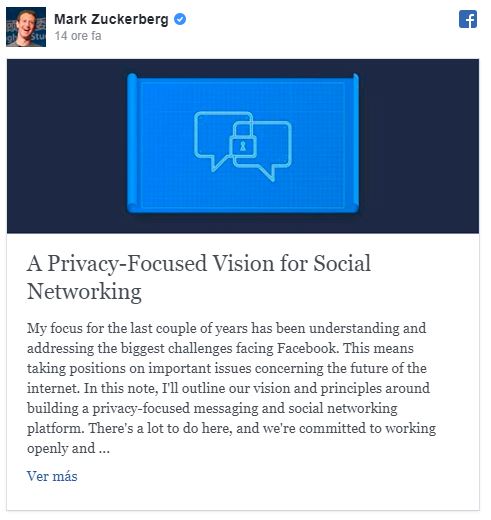 Mark Zuckerberg has found the solution to offer a safer Facebook to its users