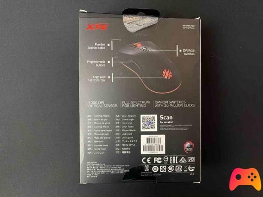 Souris de jeu XPG Infarex M20 - Critique