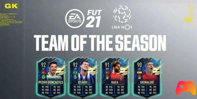 FIFA 21, a dévoilé les TOTS de la Liga NOS !