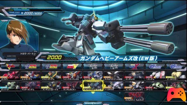 Traje móvil Gundam Extreme VS. Maxi Boost activado