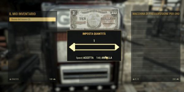 Fallout 76 - Como cultivar barras de ouro