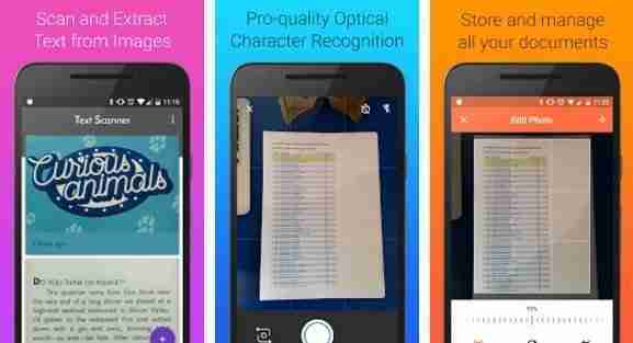 OCR for Android: Scan and convert images to text