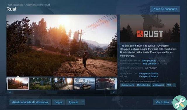 Cómo descargar e instalar Rust en español para PC o PS4