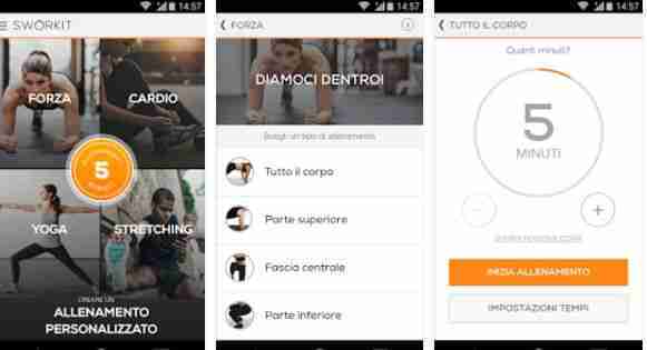 App para manter a forma: ganho de massa muscular e perda de peso