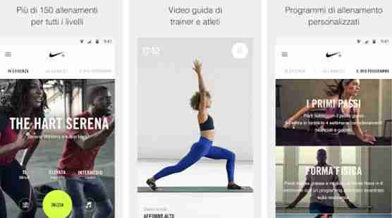 App to keep fit: muscle mass gain and weight loss