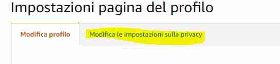 Cómo hacer que tu cuenta de Amazon sea privada