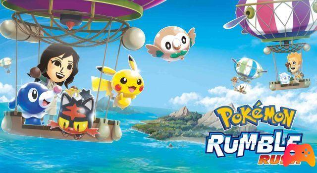 Pokémon Rumble Rush - Escolha qual Pokémon descartar