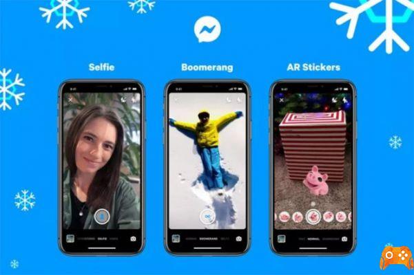 Facebook Messenger añade nuevos modos de cámara: boomerang y selfie