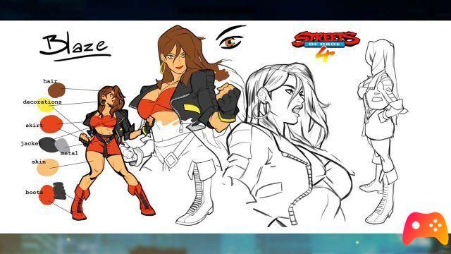 Streets of Rage 4 - les 13 personnages bonus