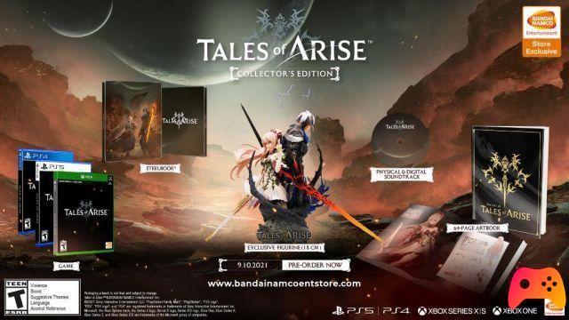 Tales of Arise: ¡aquí está la edición especial!