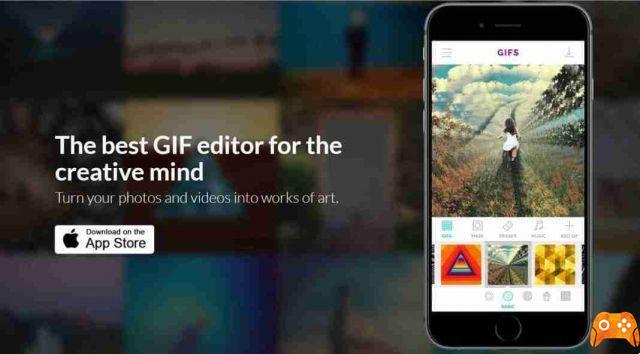 Créer des gifs animés iPhone les meilleures applications