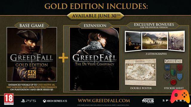 Nuevo tráiler de Greedfall: Gold Edition