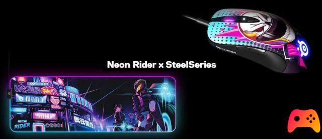 STEELSERIES presents Neon Rider mice and mats