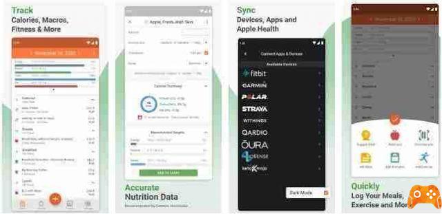 Application pour compter les calories sur Android et iPhone