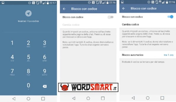 Comment bloquer Telegram avec du code