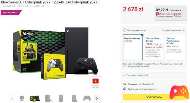 Xbox Series X et Cyberpunk 2077: un bundle à venir?