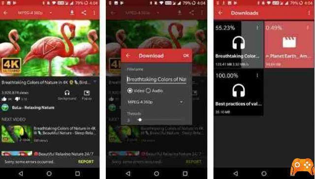 NewPipe: the app to have all the functions of Youtube Premium for free on Android