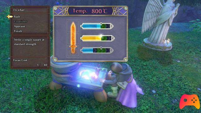 Cómo actualizar armas y armaduras en Dragon Quest XI