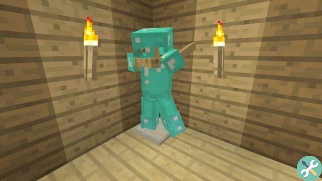 How to make an armor stand with arms in Minecraft - Creating armor stands