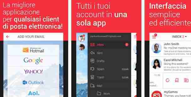 Os melhores gerenciadores de e-mail para android