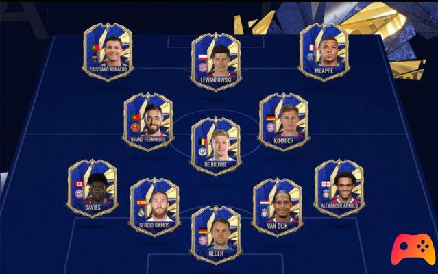 FIFA 21, finally announced the TOTY!