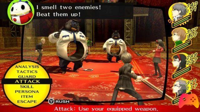 Persona 4 Golden - Critique PC