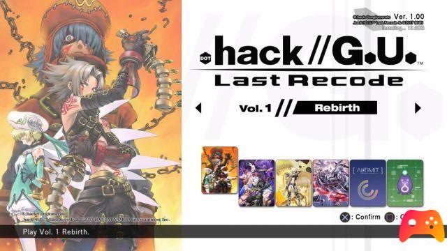 .hack // GU Última Recodificação - Revisão